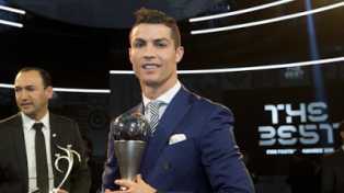 Cristiano Ronaldo Wins FIFA Best Player Award