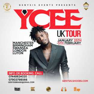 YCEE Go On Uk Tour 2017