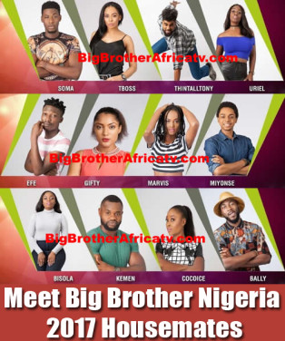 Meet Big Brother  Nigeria 2017 Housemates 