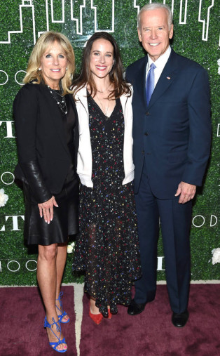 Former Vice President Joe Biden Supports Daughter Ashley's New York Fashion Week Event