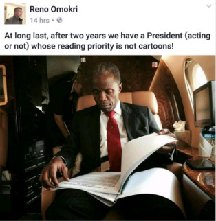 Reno Omokri shades president Buhari