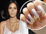 Kim Kardashian Starts New TREND As She Shows Off PIERCED Nails